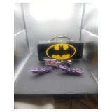 Batman Tin And 3 Batman Knives