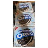3- 12.08oz packages of gluten free oreo cookies