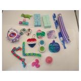 different pop it and fidget toys