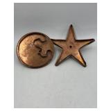 Martha Stewart copper cookie cutters from the