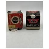Wilson and Worth new little league baseballs in