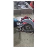 2.3hp skill saw (corded) and makita palm sander