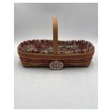1995 Longaberger Tulip Basket with fabric &