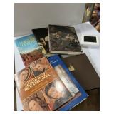 Collection of art books, and geographical books