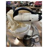 KM Mix-All mixer With milk glass bowl