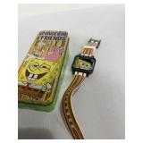SpongeBob and friends collectible watch in