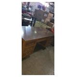 Large office laminate top desk