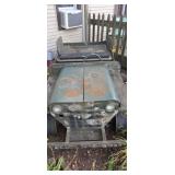 Home made military vehicle very very large. Was