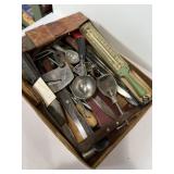 Kitchen knives, ice cream scoops, thermometers,