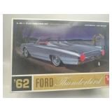 62 Ford Thunderbird 1/25 scale model