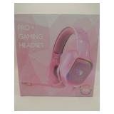Pink pro Plus gaming headset