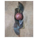 Wall Sculpture signed T Yaro 24 x 10"
