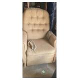 Tan recliner