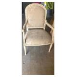 Ethan Allen wide seat chair