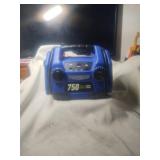 750 Peak Amps Jumper Box With Flashlight,12