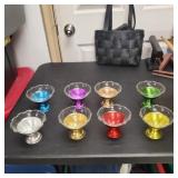 Colorama 8pc sherbert set new old stock with box