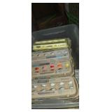 Large assortment of golf balls