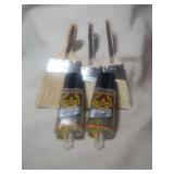 3 Wooster Paint Brushes 2"-3" Plus Two Tubes of