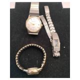 3 vintage watches