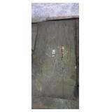 Military folding table and chair set