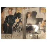 Large group of pre loved Harry Potter toys