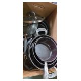 The pampered chef, and perfect green cooker pots