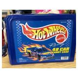 Hot Wheels 48 car carry case with cars