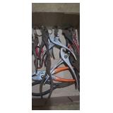 Scissors, pliers, and wire cutters