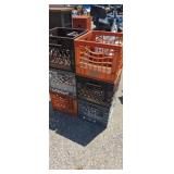 Milk crate assortment