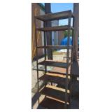 Tall Metal shelving unit