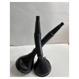 2 Flexible funnels with mesh filter