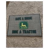 18 in x 27 in John Deere door mat