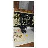 Purdue university alumni banner, and memorabilia