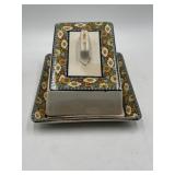 Royal Winton Grimwades ceramic covered butter