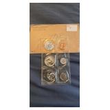 Silver 1958 uncirculated Philadelphia mint proof