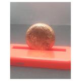 3 Ounces Of Pure CopperHand Poured Copper Round