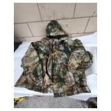 Frogg Toggs All Purpose Camo Jacket. Size XL/XXL.