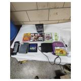 Group of assorted video game items (not tested):