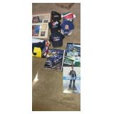 Nascar memorabilia,  photos, hats, towels and