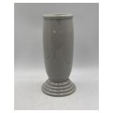 Fiestaware Millennium III vase in pearl gray