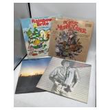 Vinyl record LPs Barry Manilow, The Muppets, &