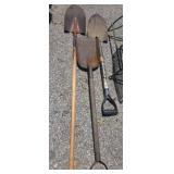3 shovels