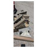 4 mounted Aluminum cradle brackets