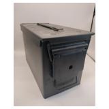 Royal king black metal ammo box
