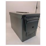 Royal king green metal ammo box