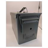 Royal king green metal ammo box