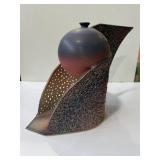 sculptural ceramic vessel