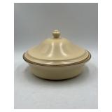 Pfaltzgraff Village stoneware casserole dish with