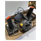 2 gemini game controllers, and a gemstik game
