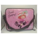 Pink strawberry shortcake "sweet shopping" tote